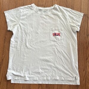 Vineyard Vines White Short Sleeve Tee size S
